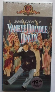 Yankee Doodle Dandy; Starring James Cagney (1989 VHS Video Tape) MGM; B&W; HI-FI - Picture 1 of 3