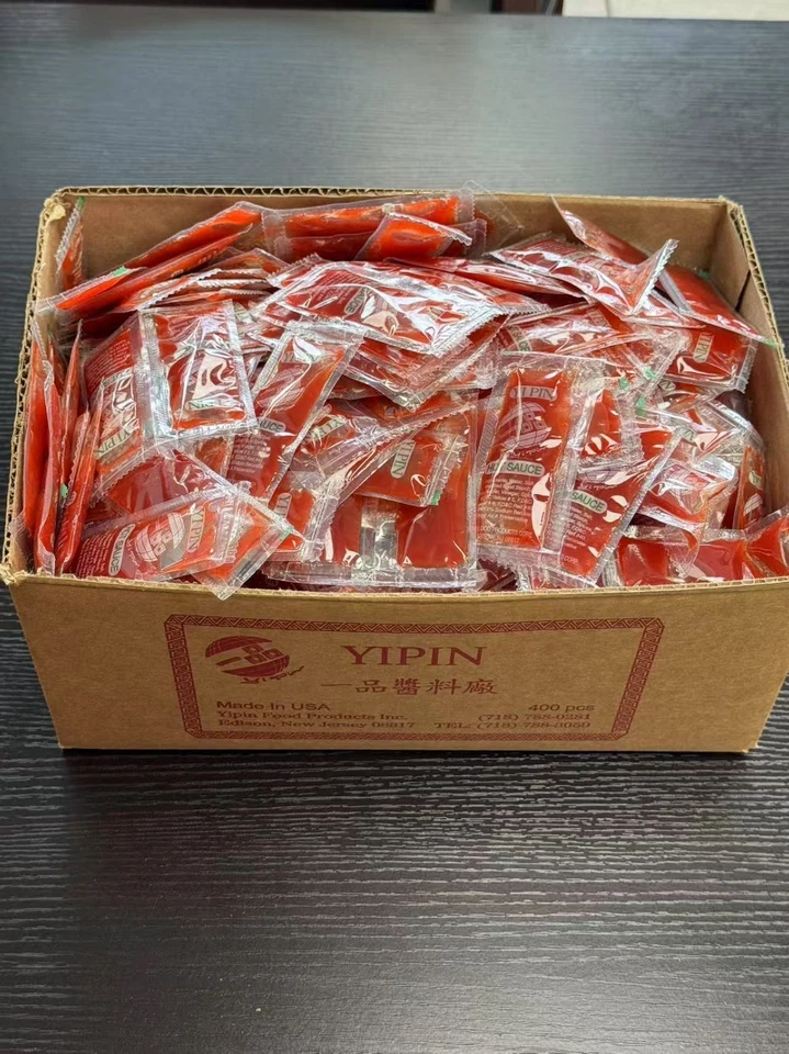 Chinese Hot Sauce .400 Packs/Case ~Gluten Free No MSG - Image 1 of 4
