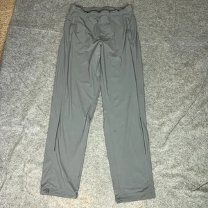 Lululemon Pants Mens Medium Gray Drawstring Stretch Athletic Workout Gym Sports - Picture 1 of 13