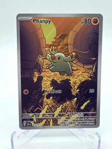 Phanpy Illustration Rare IR 205/191 Surging Sparks Pokémon Card TCG Holo #205 - Picture 1 of 2