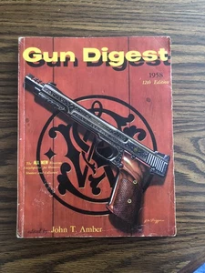 VINTAGE GUN DIGEST 1958 - 12TH EDITION - SOFTCOVER VGC - Foto 1 di 7