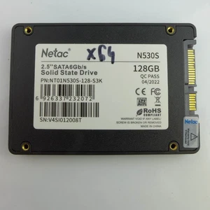 128 GB SATA SSD HDD disco duro N530S disco duro - Imagen 1 de 2