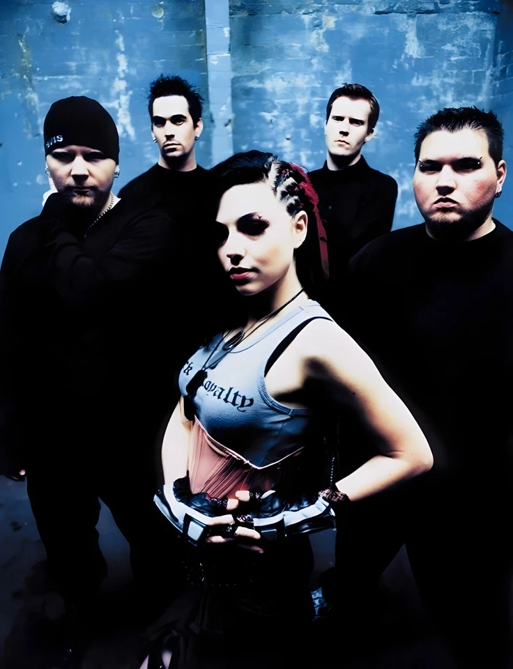 Póster 11,69x16,54 Evanescence Amy Lee 2003 fotografía de Paul Harries #2 Foto 1 de 1