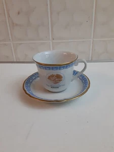 Copa y platillo Demitasse "THE WATERSIDE INN, ENGLAND" de los mejores restaurantes del mundo - Imagen 1 de 6
