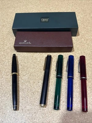 Lote Mixto De Colección Bolígrafo y Lápiz Cross Sheaffer Sello + 2 Estuches - Tal cual - LEER Foto 1 de 4