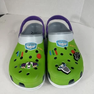 Crocs Toy Story Buzz Lightyear Classic Clog Herren Gr. 13 Disney Pixar *3 Jibits - Bild 1 von 24