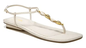 Franco Sarto A-Caprishell Modern Ivory Sandals NW/OB 9M - Picture 1 of 3