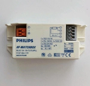 Philips HF-Matchbox Blue 124 SH TL/TL5/PLL Ballast Art: 9137-004-179 - Picture 1 of 1