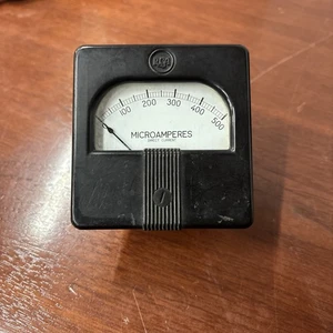 Vintage Cinch DC Microamperes Panel Meter *** ungetestet - Bild 1 von 11