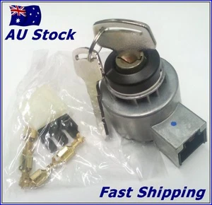 GENERIC GENERAL PURPOSE IGNITION BARREL SWITCH (PANEL MOUNT) - KRG - Picture 1 of 7