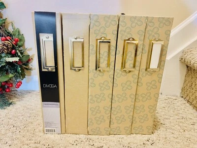 Lot of 5, DIVOGA®️ Office Max Depot 7 Pocket Expanding File ©️2008- NEW & USED! - Image 1 of 4