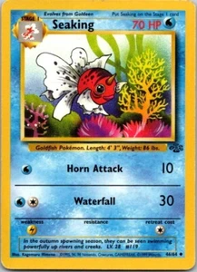 Seaking 46/64 Pokemon Karte (Dschungel Set) - Bild 1 von 2