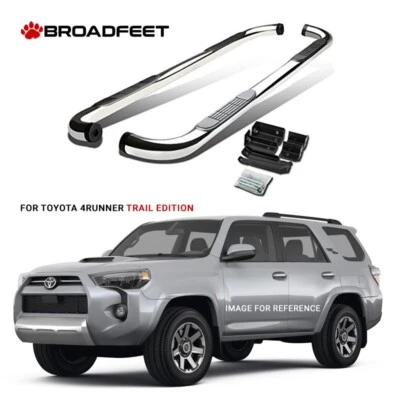 NUEVAS barras Nerf de peldaño lateral de 3"" para Toyota 4Runner Trail Edition 10-22 y 14-22 SR5 Foto 1 de 2