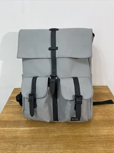 Spiral Brewer S99850 Backpack grey faux leather backpack/ rucksack - Picture 1 of 18