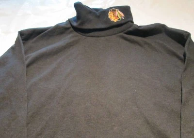 Chicago Blackhawks Jóvenes Camisetas Cuello Tortuga Talla Grande NHL Majestuoso Hockey  Foto 1 de 3
