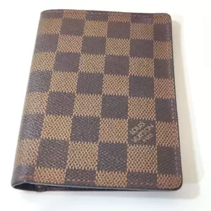 Louis Vuitton Damier Leather Passport Cover Brown - Picture 1 of 15