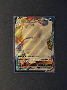 Galarian Darmanitan VMAX 037/185 Holo Rare Vivid Voltage Pokemon Card W/ Sleeve - Picture 1 of 3