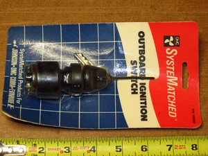 NEW OEM OMC 508180 Johnson Evinrude Outboard Ignition Switch Assembly w/key - Bild 1 von 1