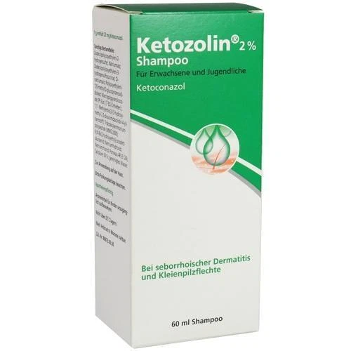DERMAPHARM AG 3x KETOZOLIN 2% Shampoo 60 ml PZN: 2837742