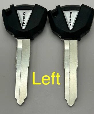 2 Key Blanks Kawasaki Vulcan 88 500 800 1500 ZG1400 Concours 14 ZG 1400 KZ 305  - Image 1 of 2