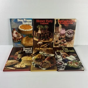 6 x Vintage cookbooks hardcover Morris, Lloyd Svenson Cooper cooking recipes lot - Picture 1 of 24