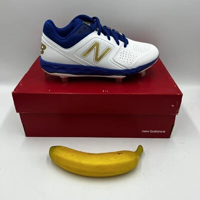New Balance Womens Softball Cleats Royal/White Fresh Foam Velo V1 SMVELOB1 SZ 6 - Image 1 of 4