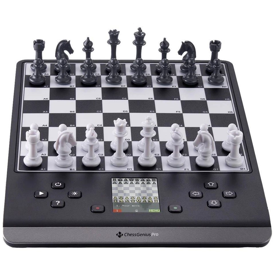 Millennium Chess Genius Pro M815 Schachcomputer KI-Funktionen, Magnetische - Bild 1 von 4