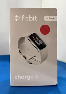 Fitbit Charge 6 Fitness Tracker - Porcelain - Picture 1 of 1