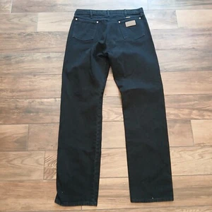 Vintage Wrangler Herren Jeans 36x36 schwarz Cowboy Western 13MWZWK (34" Schrittlänge) - Bild 1 von 9
