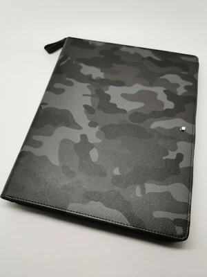 MONT BLANC Augmented Paper Notepad + BP Skywalker Pen In Camouflage Grey (BNIB)  - Image 1 of 4