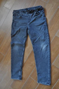 Jungen Jeans Gr 164, verstellbarer Bund H&M schwarz - Bild 1 von 3