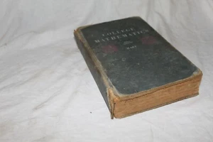First Year College Mathematics by William L. Hart Brief Edition 1943 Hardcover - Imagen 1 de 3