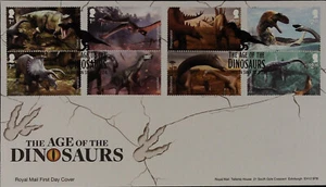 2024 FDC -The Age of the Dinosaurs - London SW Pmk - Post Free - Picture 1 of 2
