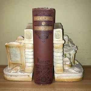 1882 Leben und Werk von James A. Garfield - viktorianisches Vintage Hardcover Illust - Bild 1 von 24