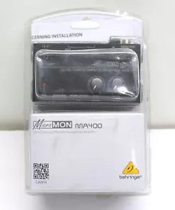 Behringer MA400 MICROMON Ultra Compact Monitor Headphone Amplifier Mic NEW - Picture 1 of 3