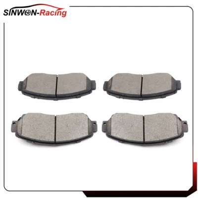 Front Brake Ceramic Pads 4 Pcs For 2011-2017 Honda Odyssey EX 3.5L - Imagem 1 de 4