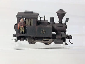 HO gauge Ken Kidder brass 0-4-0 Plantation steam locomotive-#2. - Picture 1 of 6