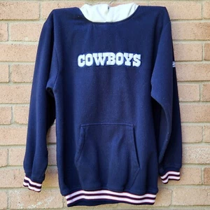 Vintage Dallas Cowboys Hoodie Size XL Reebok NFL Lightweight - Picture 1 of 10