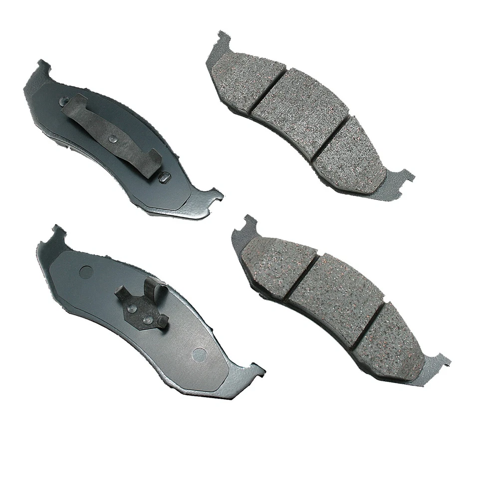 For 1997-2006 Jeep Wrangler Disc Brake Pad Set Front Akebono 1998 1999 2000 2001 - Image 1 of 1
