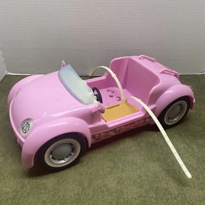 Coche deportivo convertible Mattel Barbie Beach Glam Cruiser rosa 2006 Foto 1 de 4