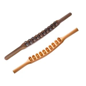 Holz Guasha Scraping Stick Massage Werkzeuge, körperformendes 60cm - Bild 1 von 12