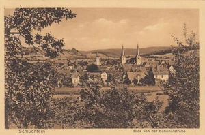 Schlüchtern AK 1927 Blick von der Bahnhofstraße Hessen 2207303 - Bild 1 von 2