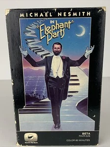 Elephant Parts beta betamax tape **NOT VHS** Very Rare HTF Michael Nesmith - Imagen 1 de 6
