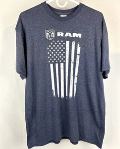 Ram Truck Men’s Large T-shirt Blue - Picture 1 of 10