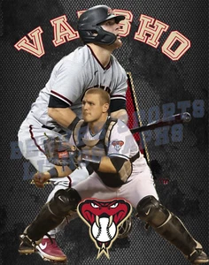 Arizona Diamondbacks Lithograph print of  Daulton Varsho11 x 14 - Picture 1 of 1