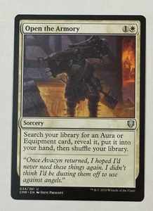 MTG Magic CMR Commander Legends Open the Armory - Uncommon - Picture 1 of 1