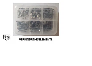 UNC EDELSTAHL A2 Zollschrauben Sortiment 80 Teile DIN 912 Zylinderkopf No.6-32 - Bild 1 von 1