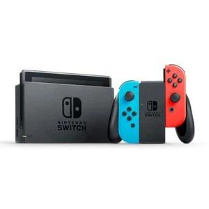 Nintendo Switch Neon Joy-Con Console - Picture 1 of 3