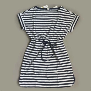 TOMMY BAHAMA Women's Short Sleeve Amira Stripe Short Dress Size M Island Navy (N - Picture 1 of 9