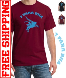 7 Para RHA Royal Horse Artillery Airborne T-shirt Sweatshirts Hoodies Parachute - Picture 1 of 13